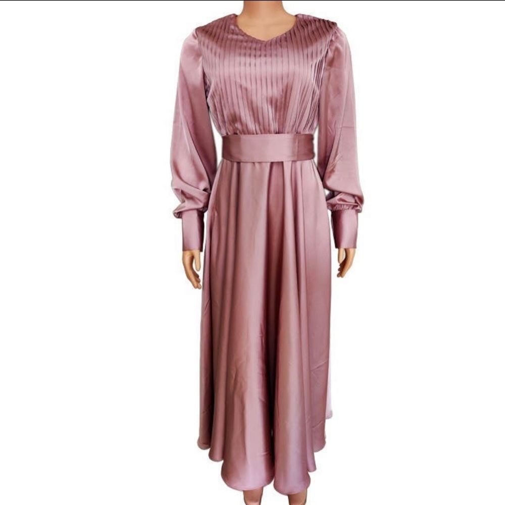 Long sleeve maxi dress